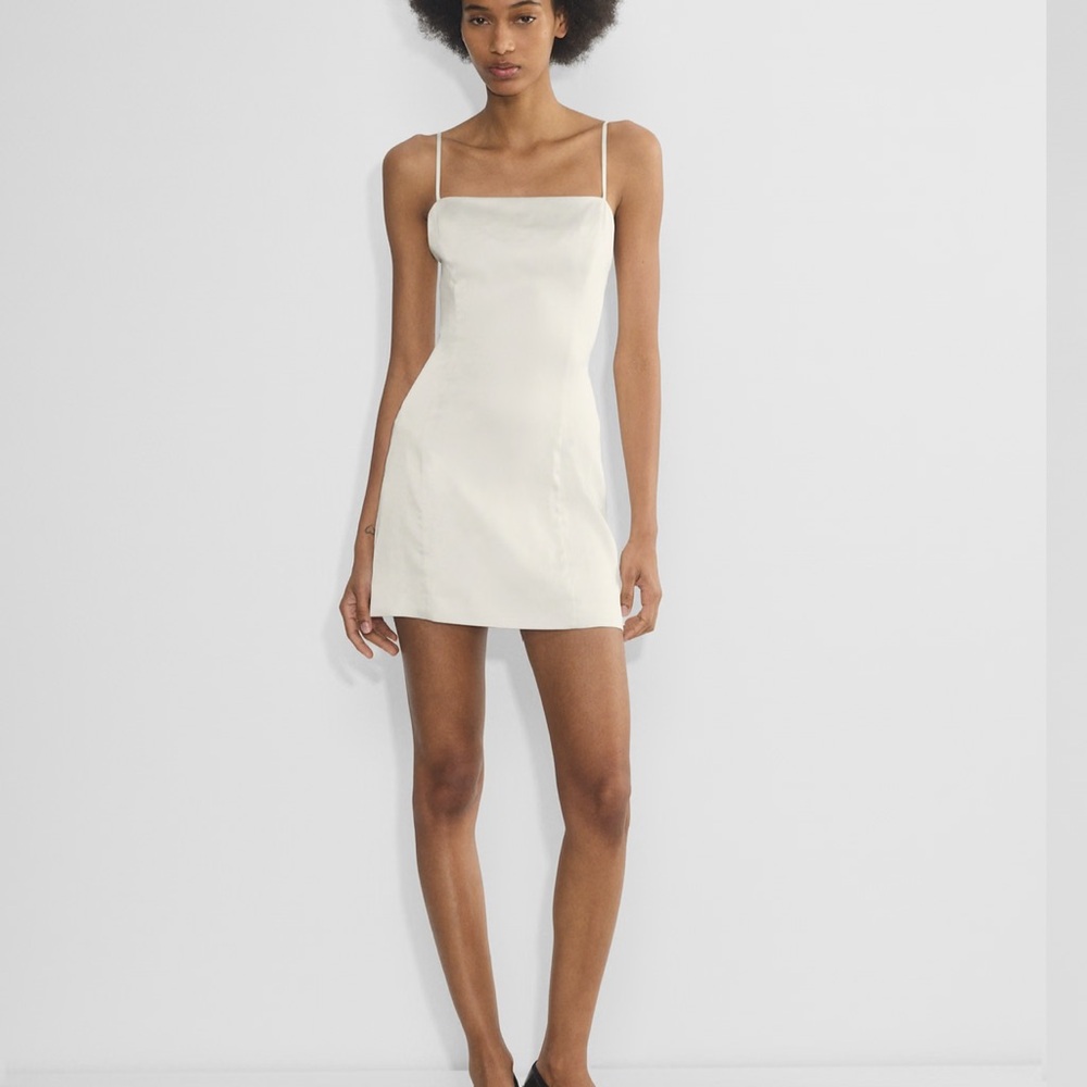Sunday Best Ivory Satin Gown